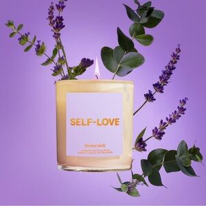 Homesick Self-Love Candle – Lavender + Sage – New in Box